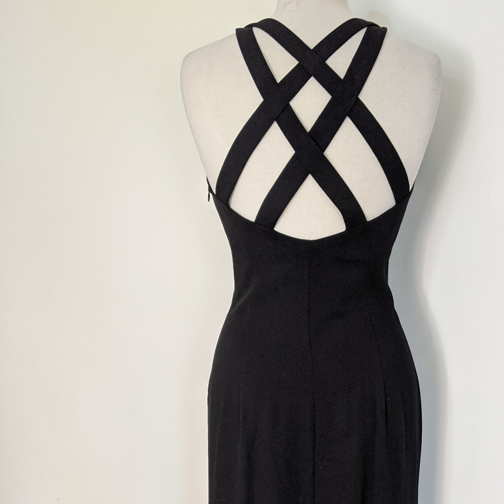 Joseph Ribkoff Black Maxi Dress
